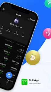 Bull App - Blockchain Wallet screenshot 1