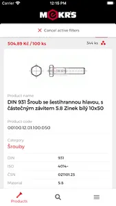 E-shop MEKRS screenshot 0