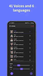 CSFM TTS: AI Voices screenshot 1