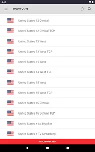 CSRC VPN screenshot 9