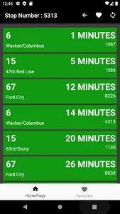 MyChicago Bus Tracker- for CTA screenshot 12