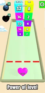 2048 Cube Puzzle. Merge 3D screenshot 2