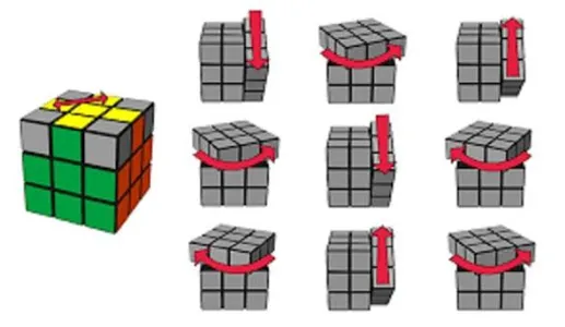 Solve puzzles cube colors screenshot 1