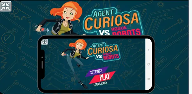 AGENT CURIOSA VS ROGUE ROBOTS screenshot 0