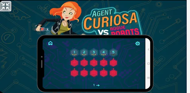 AGENT CURIOSA VS ROGUE ROBOTS screenshot 1