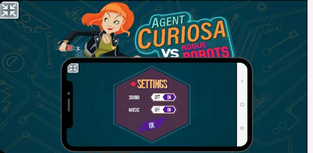 AGENT CURIOSA VS ROGUE ROBOTS screenshot 4