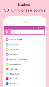 Cute Ringtone - Ringtones App screenshot 1