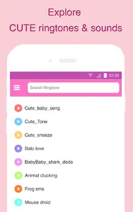 Cute Ringtone - Ringtones App screenshot 15