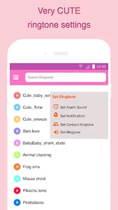 Cute Ringtone - Ringtones App screenshot 3