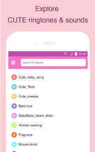 Cute Ringtone - Ringtones App screenshot 8