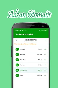 Adzan Otomatis Offline 5 Waktu screenshot 1