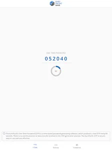 Euro Pacific Bank mOTP screenshot 2