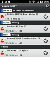 Autodohled screenshot 2