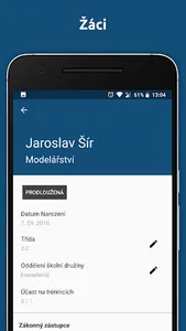 eKroužek screenshot 2