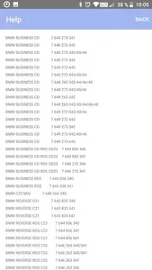 RADIO CODE for BMW BUSINESS screenshot 2