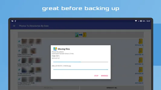 Photos To Directories By Date screenshot 20