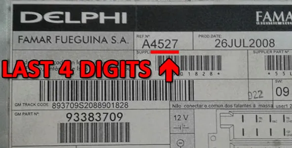 RADIO CODE for DELPHI FAMAR screenshot 3