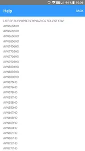 RADIO CODE for ECLIPSE ESN screenshot 7