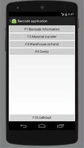 Edicon Barcode Client screenshot 1