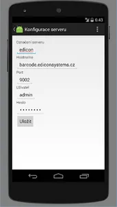 Edicon Barcode Client screenshot 2