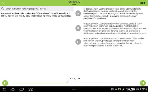 Zbrojní průkaz - testy 2023 screenshot 8