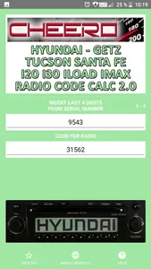 RADIO CODE for HYUNDAI SANTAFE screenshot 23