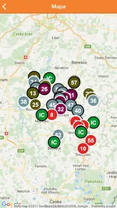 TOULAVKA – turistická karta screenshot 1