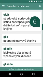 Veľký slovník cudzích slov SK screenshot 1