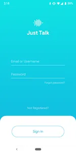 JustTalk screenshot 0