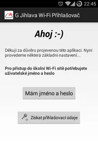 G Jihlava Wi-Fi Loginner screenshot 2