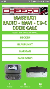 RADIO CODE for MASERATI screenshot 8