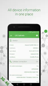 LTE Network Monitor: Cell Info screenshot 0