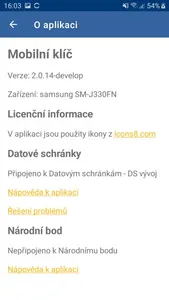 Mobilní klíč eGovernmentu screenshot 5