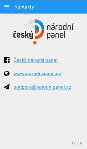 Český národní panel screenshot 4