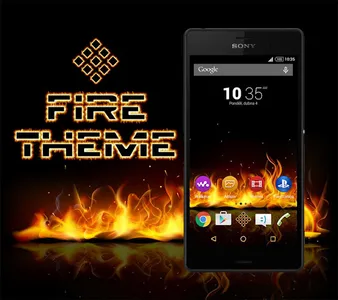 Fire Theme screenshot 0