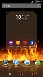 Fire Theme screenshot 3