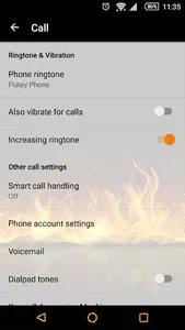 Fire Theme screenshot 5