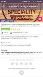 Benefity PČR screenshot 3