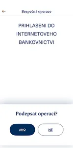 PPF banka e-Token UAT screenshot 1