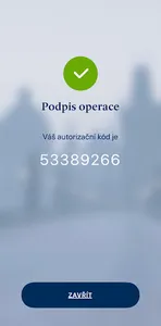 PPF banka e-Token UAT screenshot 2