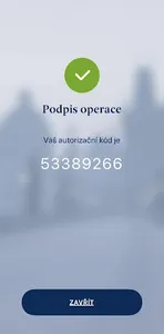 PPF banka e-Token screenshot 2