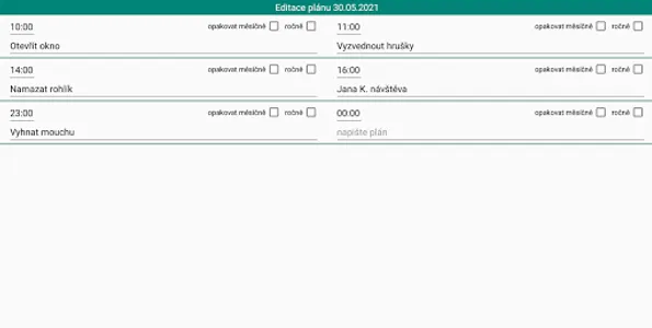 Stolní kalendář screenshot 13