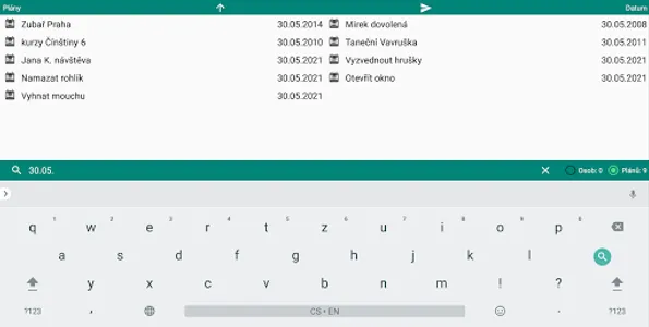 Stolní kalendář screenshot 8
