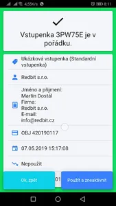 SimpleTicket.cz screenshot 1