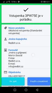SimpleTicket.cz screenshot 2