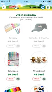 BONAVITA věrnostní program screenshot 1
