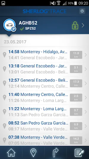 Sherlog GPS MX screenshot 1