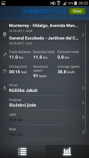 Sherlog GPS MX screenshot 2