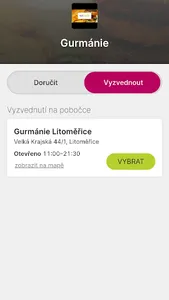 Gurmánie Litoměřice screenshot 2