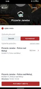 Pizzerie Janeba screenshot 0